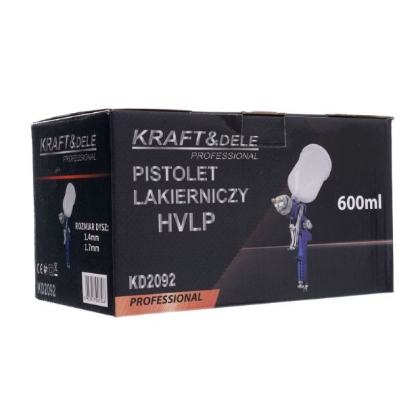 HVLP maliarska pištoľ 750ml KD2092 – Obrázok 11
