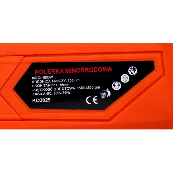 Elektrická excentrická leštička, 1500W, KRAFT&DELE | KD3025 – Obrázok 11