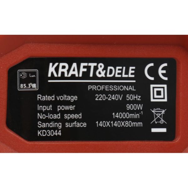 Excentrická brúska 900W, Kraft&Dele | KD3044 – Obrázok 10
