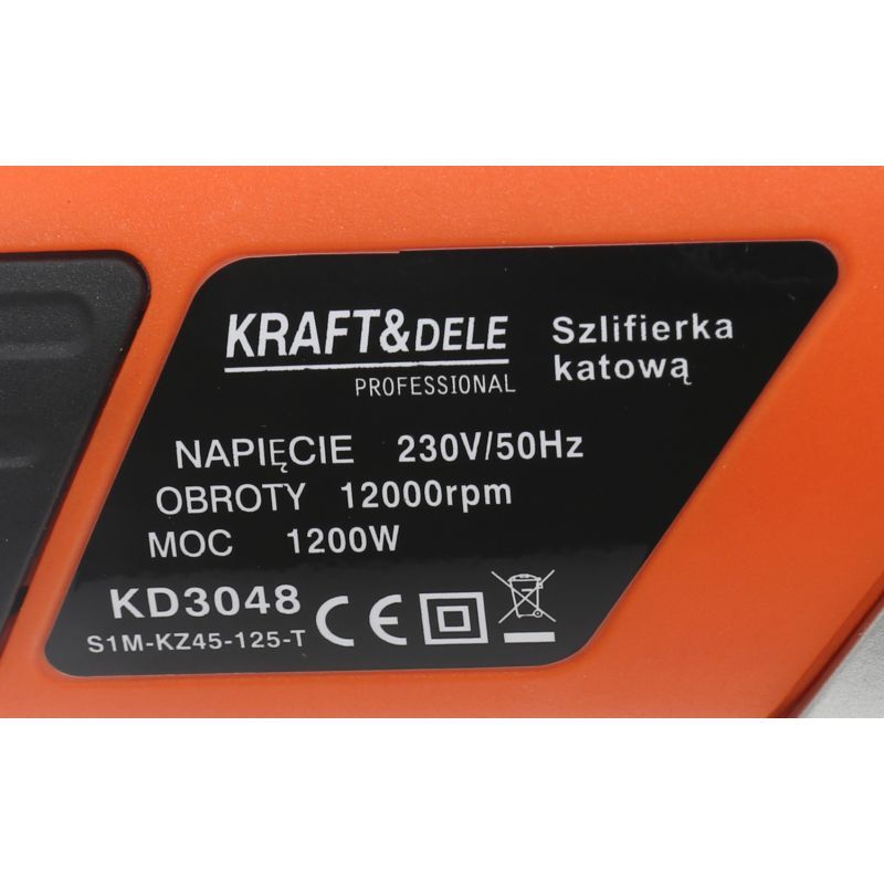 Uhlová brúska 1200W KD3048 – Obrázok 13