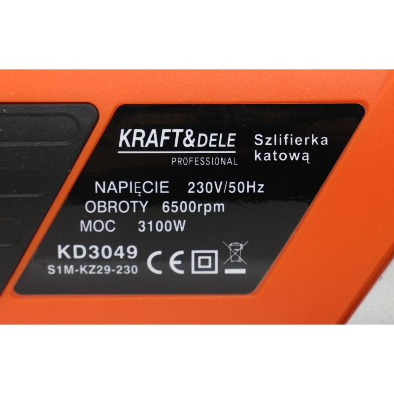 Uhlová brúska 3100W | KD3049 – Obrázok 2