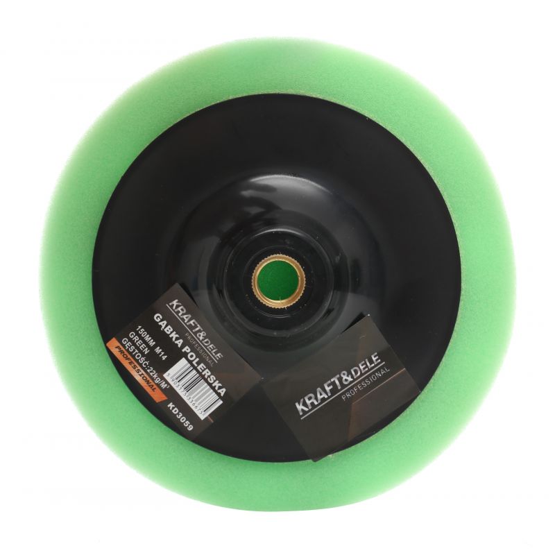 Leštiaca hubka 150mm zelená KD3059 – Obrázok 4