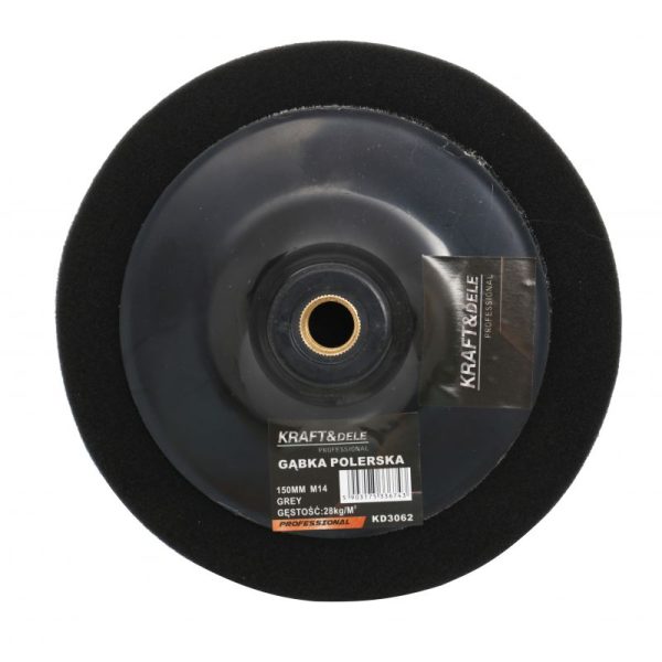 Leštiaca hubka 150 mm čierna KD3062 – Obrázok 3