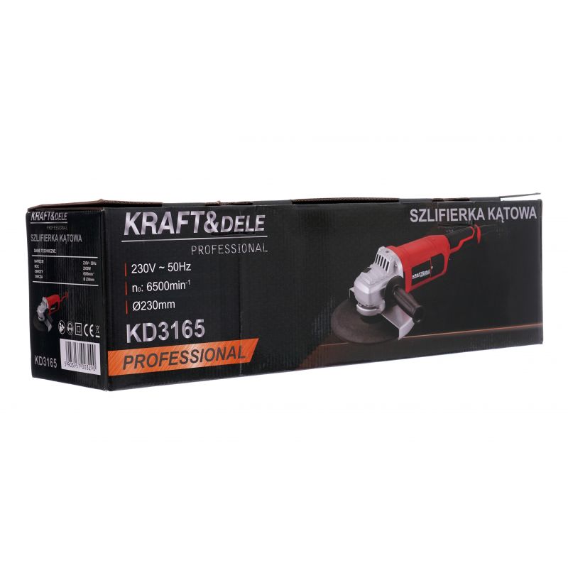 Uhlová brúska 230mm / 2950W KD3165 – Obrázok 10