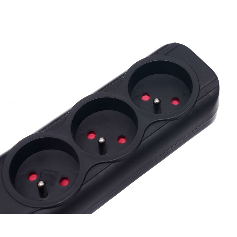 Predlžovací kábel s USB 1,5m, 3 zásuvky KD4031 – Obrázok 4