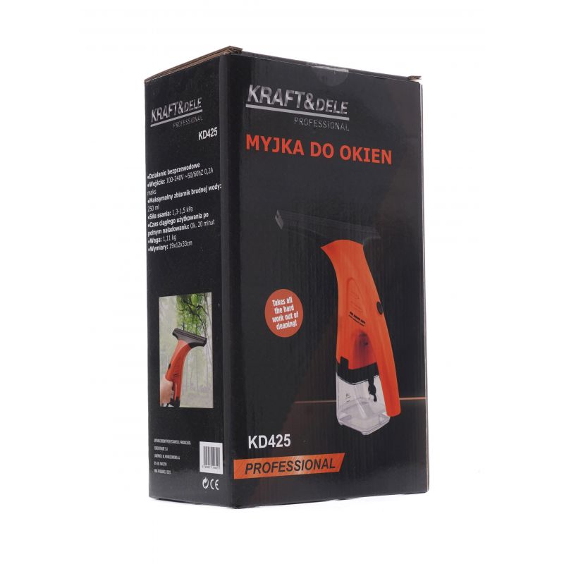 Čistič okien, stierka na sklo 250ml 1,3 - 1,5 kPa | KD425 – Obrázok 8