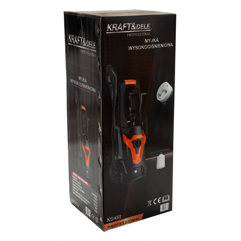 Vysokotlakový čistič, 2100 W, 140 bar, Kraft&Dele | KD432 – Obrázok 6