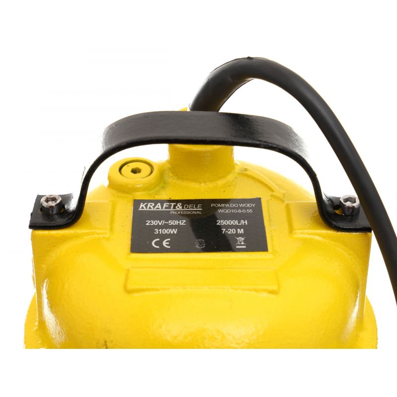 Ponorné čerpadlo s plavákom – 3100W | KD761 – Obrázok 5