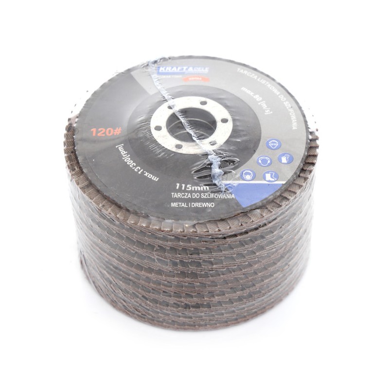 Brúsny lamelový kotúč 115mm P100 KD963 – Obrázok 4