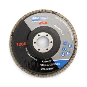 Brúsny lamelový kotúč 125mm P120 KD969