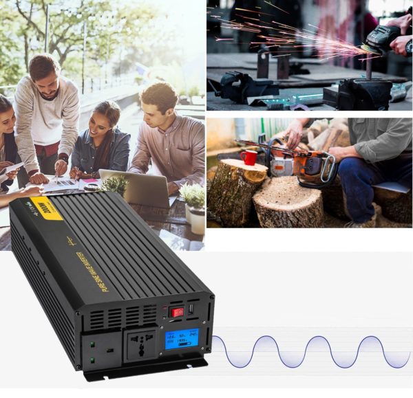 Sínusový Výkonový Invertor 10000W – Obrázok 7