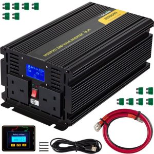 Invertor 3000W, Modifikovaný Sínusový Menič 12V