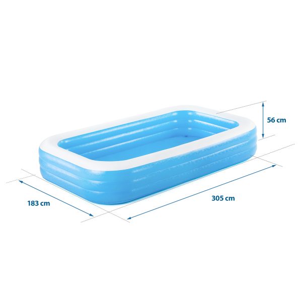 Rodinný nafukovací bazén 305 x 183 x 56 cm 3v1 Bestway 54009 – Obrázok 7