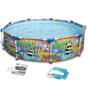 Rámový záhradný bazén 274 x 66 cm 4v1 Bestway 5612F