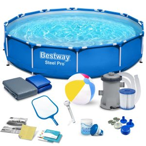 Rámový záhradný bazén 366 x 76 cm set 15v1 Bestway 56681