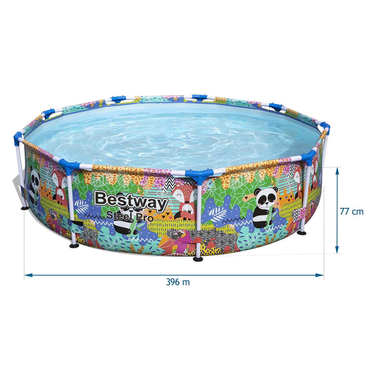 Rámový záhradný bazén 274 x 66 cm 4v1 Bestway 5612F – Obrázok 3