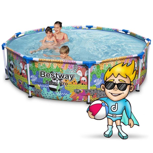 Rámový záhradný bazén 274 x 66 cm 4v1 Bestway 5612F – Obrázok 7