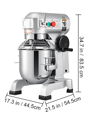 Komerčný 30L Mixér 1100W – Obrázok 2