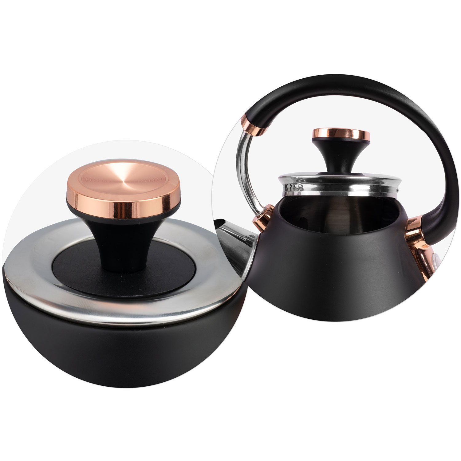 Rýchlovarná kanvica s teplomerom 1.7L BD-701 čierna – Obrázok 6