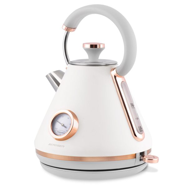 Rýchlovarná kanvica s teplomerom 1.7L BD-701 biela – Obrázok 2