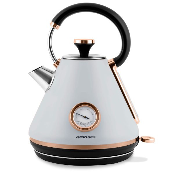Rýchlovarná kanvica s teplomerom 1.7L BD-701 šedá – Obrázok 3