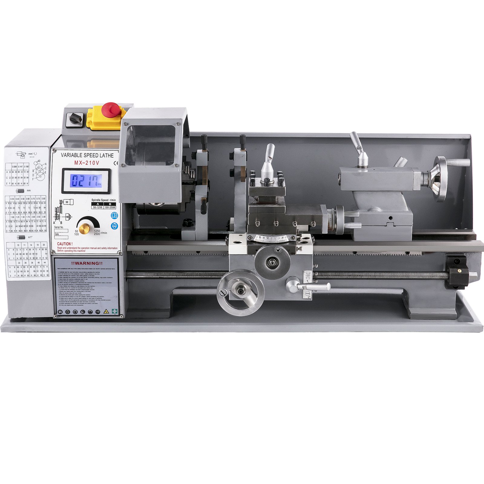 Sústruh na kov 220x600mm 1100W – Obrázok 4
