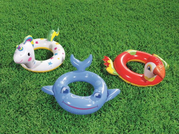 Nafukovací kruh na plávanie pre deti Happy Animals BESTWAY 36128 jednorožec – Obrázok 3