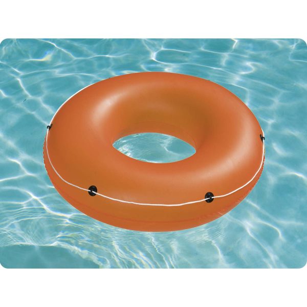 Veľký plavecký kruh. oranžový. 119 cm. Bestway 36120 – Obrázok 4