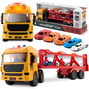 Vzdelávacie hračkárske nákladné auto + 5 áut RK-760 Ricokids