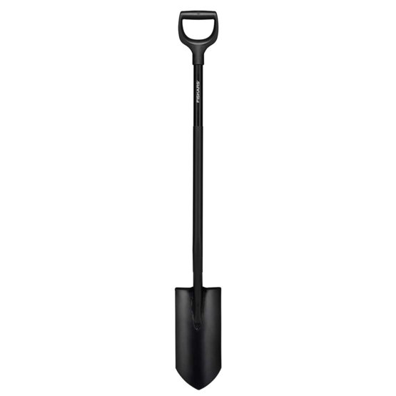 Drenážny rýľ Ergonomic Pro™ (čierny)