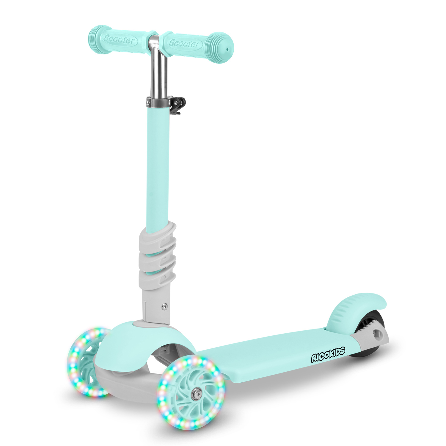 Ricokids Buggy trojkolesová kolobežka - mint – Obrázok 2