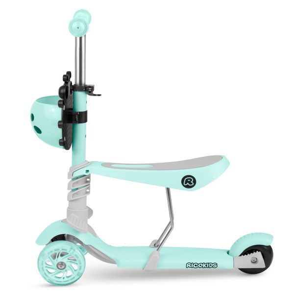 Ricokids Buggy trojkolesová kolobežka - mint – Obrázok 5