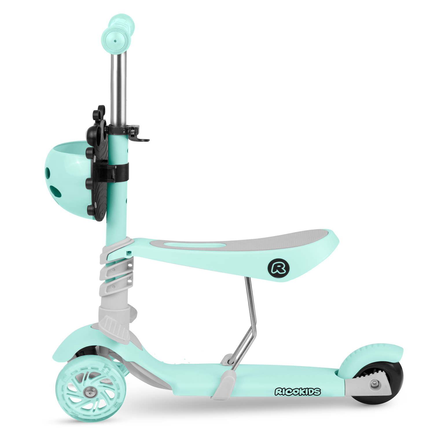 Ricokids Buggy trojkolesová kolobežka - mint – Obrázok 5