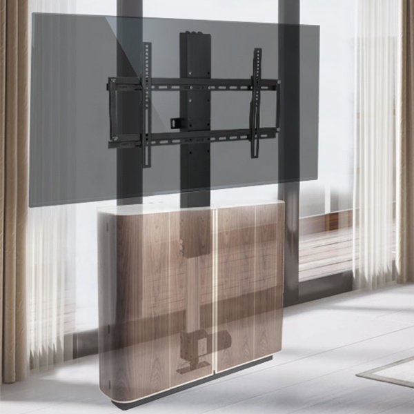 Elektrický Stojan Pre Televíziu (Nastaviteľný Rozsah 107.4-187.4 Cm) – Obrázok 5