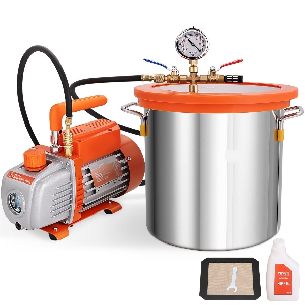 Vákuová Pumpa S 11,4 L Nádobou (6 M³/H)