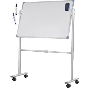 Prenosná Biela Tabuľa 60×90 Cm Biela