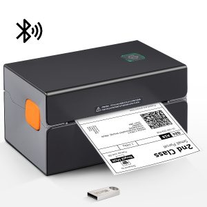 Tlačiareň Etikiet 300DPI (USB, Bluetooth) Čierna