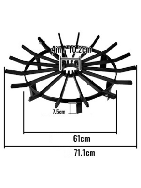 Ohnisková Rošt 71,1 Cm – Obrázok 2