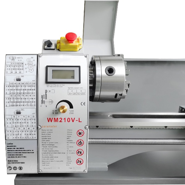 Mini Kovový Sústruh 750W (210mm,750mm) – Obrázok 2