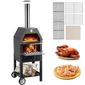Outdoorová Pec Na Pizzu A Grill V Jednom- Prenosná