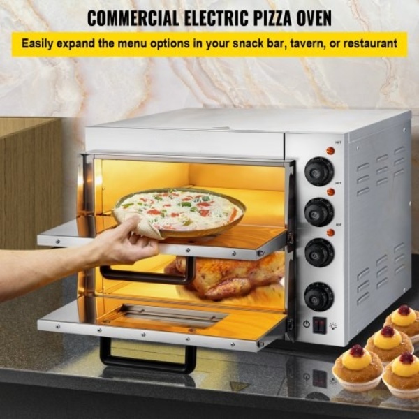 Komerčná Elektrická Pec Na Pizzu – Obrázok 4