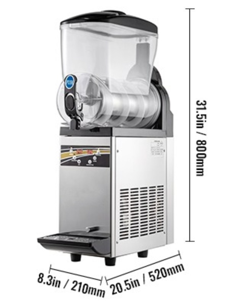 Výrobník Ľadovej Triešte 15L 500W – Obrázok 4