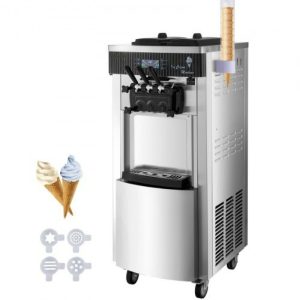 Stroj Na Výrobu Točenej Zmrzliny 2200W 20-28l/H