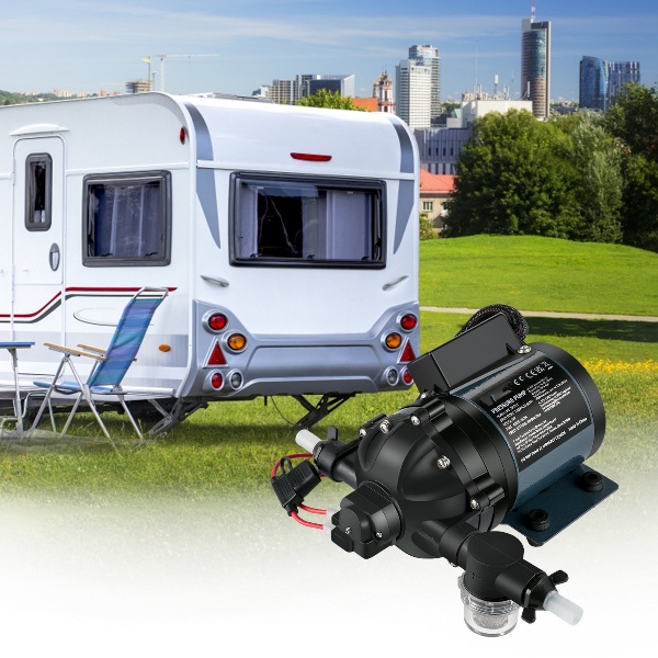 Vodné Elektrické Čerpadlo Na Čistenie 12V (26 L/Min) 240W – Obrázok 6