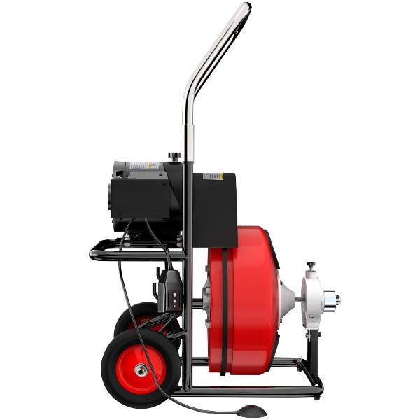 Elektrický Čistiaci Stroj Odpadov (32mm-100mm) 22m 370W – Obrázok 2