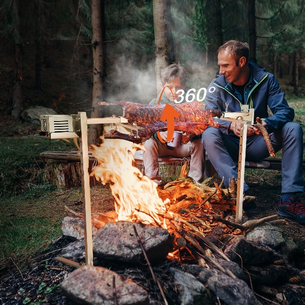 Elektrický Ražeň Na Mäso 60kg – Obrázok 3