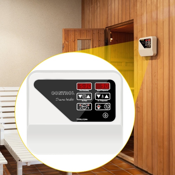 Vonkajší Regulátor Sauny 3-9kW – Obrázok 3