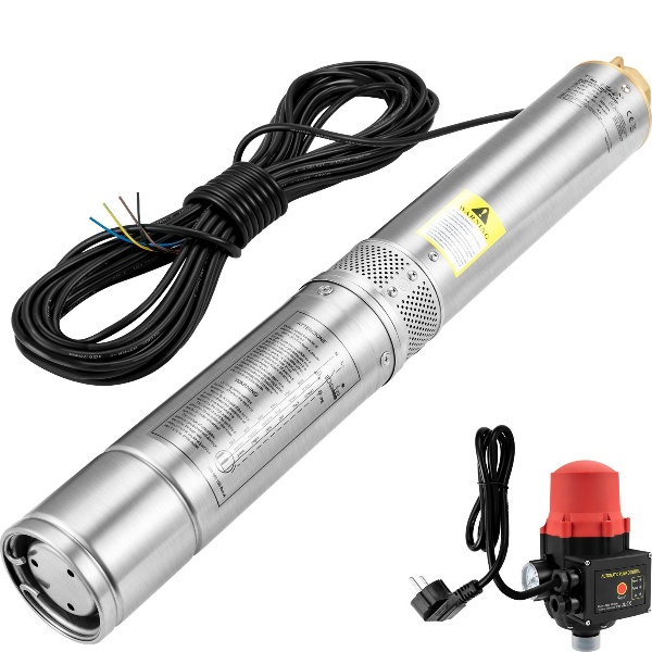 Ponorné Čerpadlo 750W (20m) 105L/Min S Automatickým Vypínačom – Obrázok 3