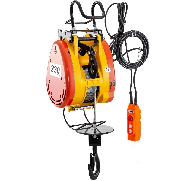 Elektrický Kladkový Navijak S Káblovým Ovládačom 230kg – Obrázok 7