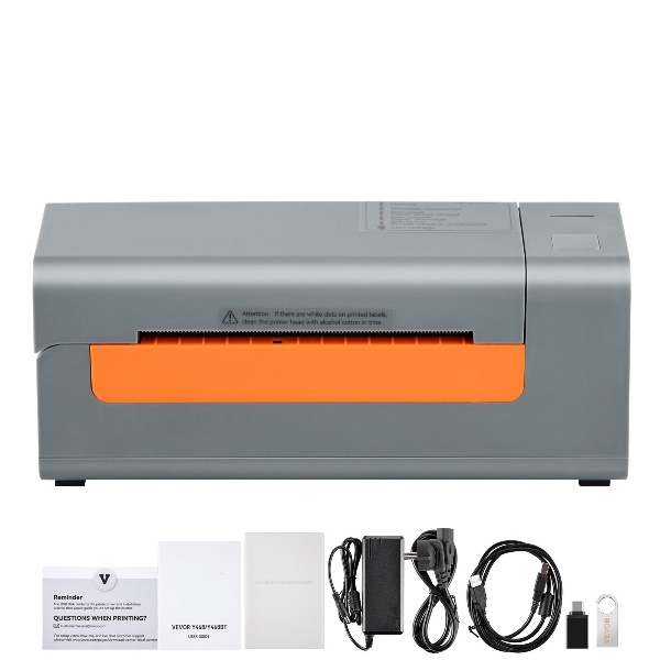 Tlačiareň Etikiet 203DPI (USB) 40-108 Mm Sivá – Obrázok 6